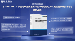 中国汽车清洗系统行业上下逛财产链阐发
